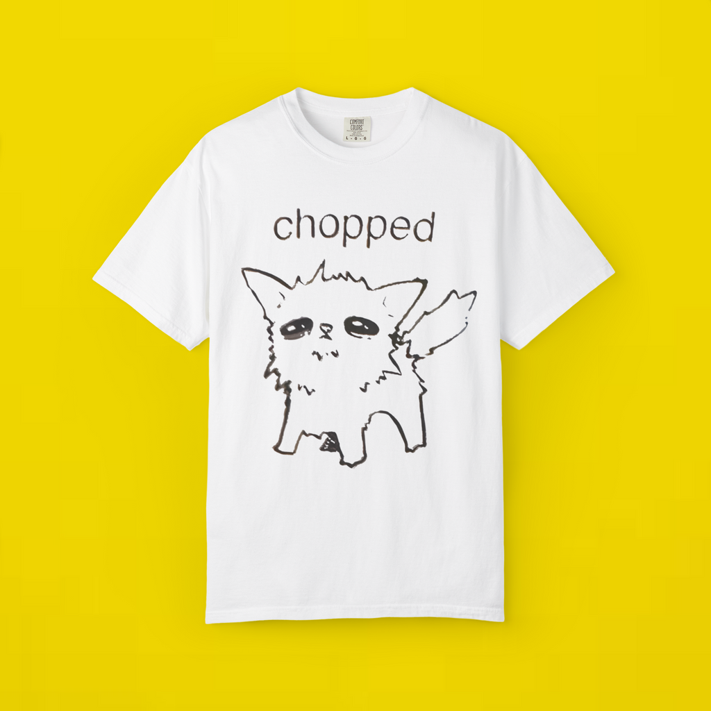 
Chopped Cat Drawing sketch shirt