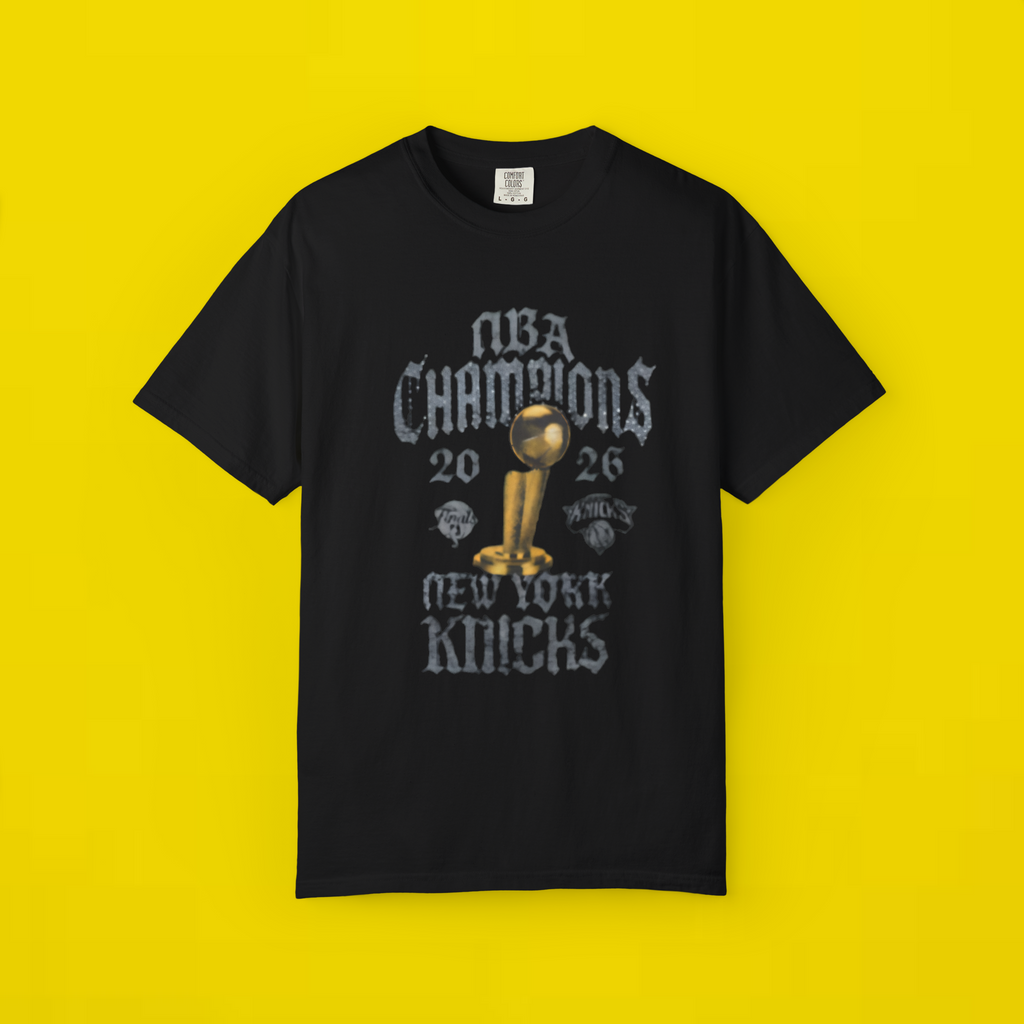 New York Knicks 2026 NBA Finals Champions Locker Room Shirt
