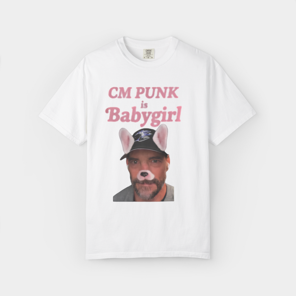 CM Punk Is Babygirl Oversized Tee