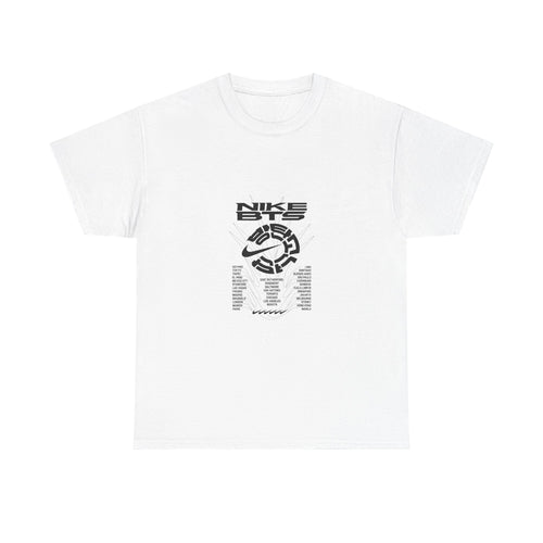 BTS World Tour City List K-pop Bangtan Boys Shirt