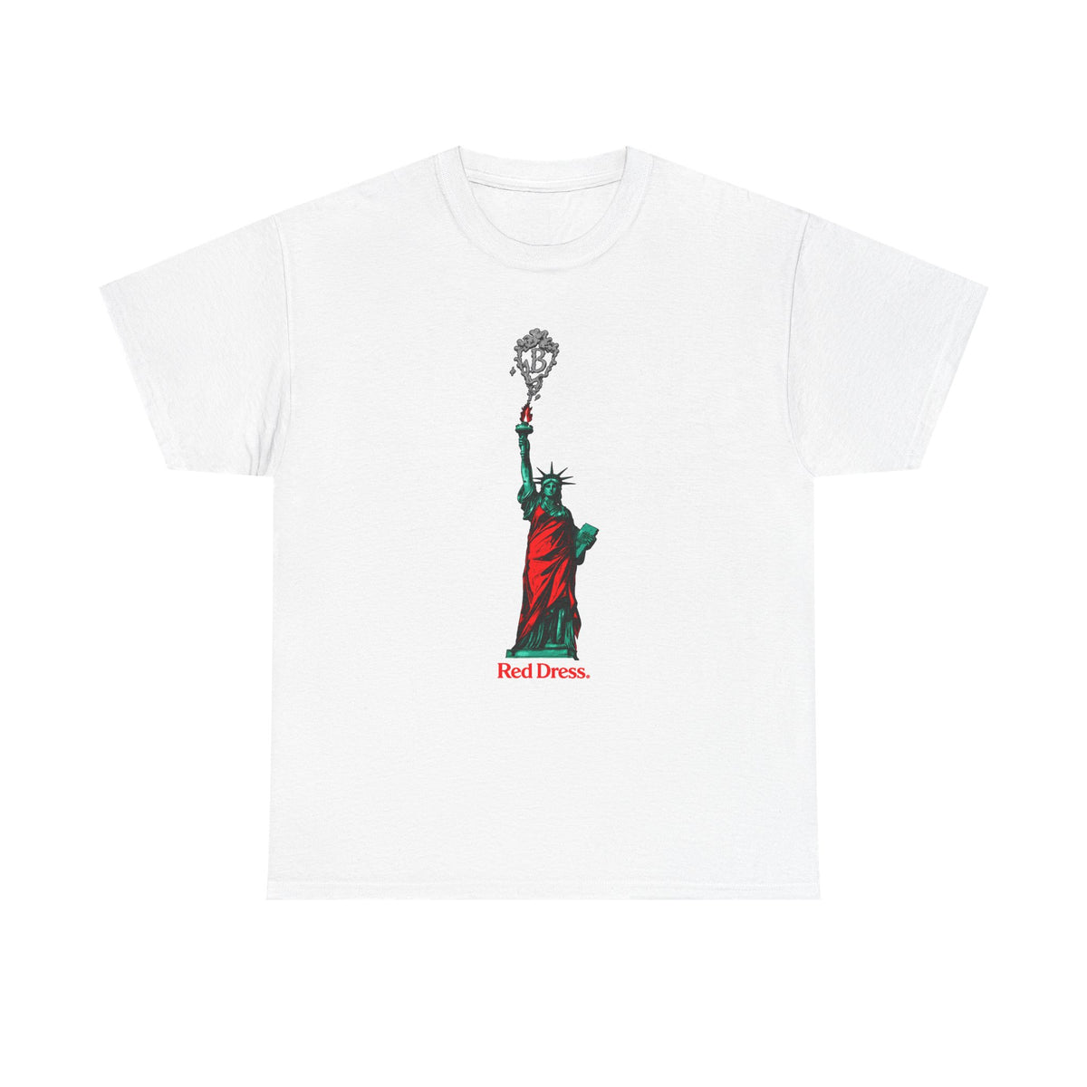 Red Dress Statue of Liberty Shirt