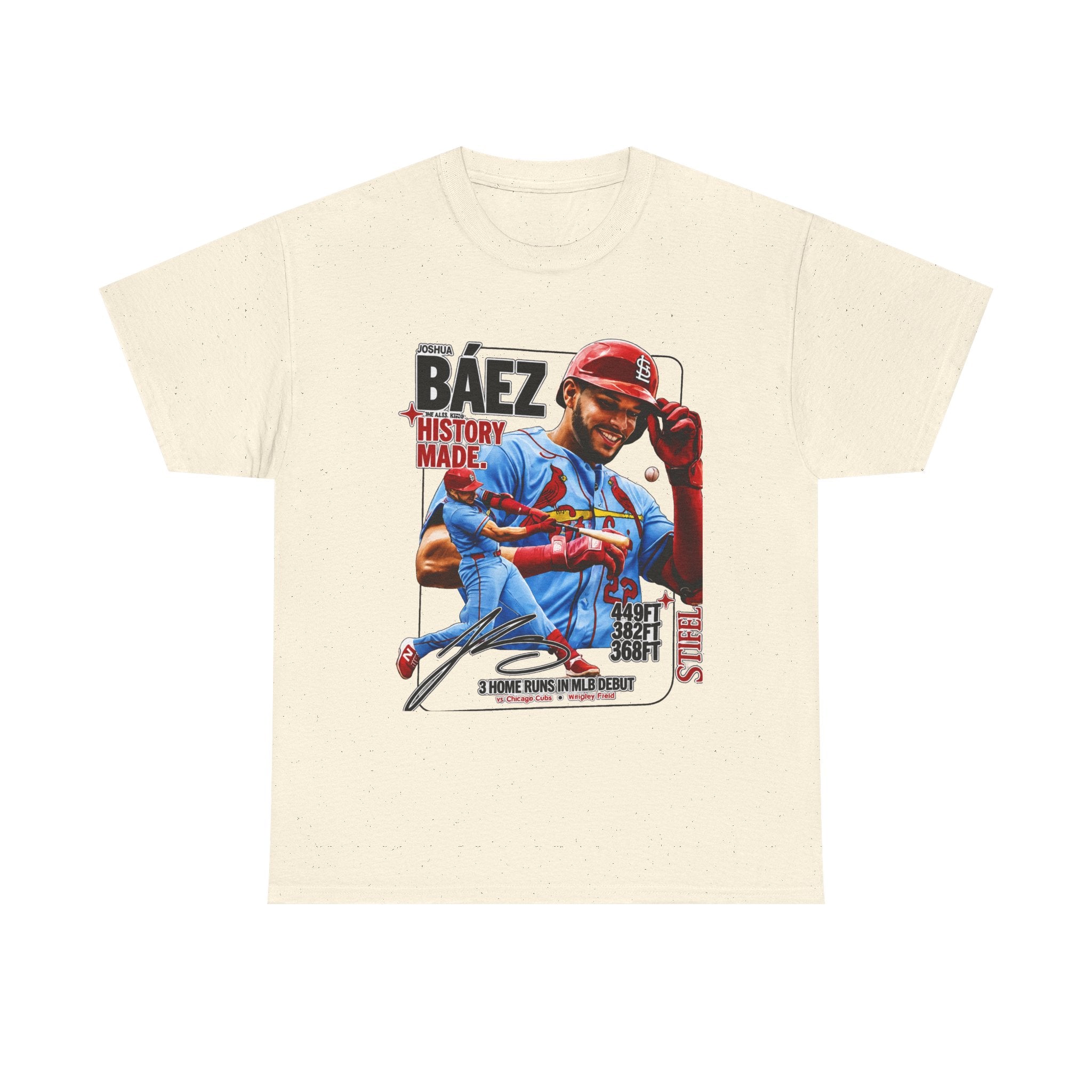 Joshua Báez History Made 449 FT 382 FT 368 FT Shirt