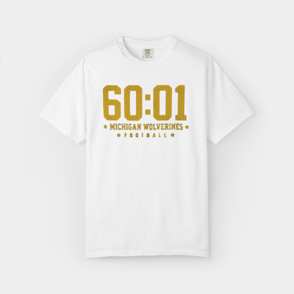 Michigan Wolverine Football 60:01 Shirt