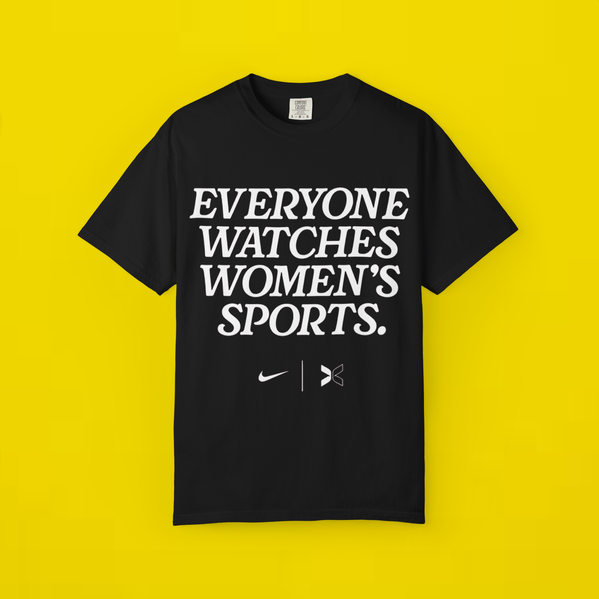 everyone watches women's sports shirt