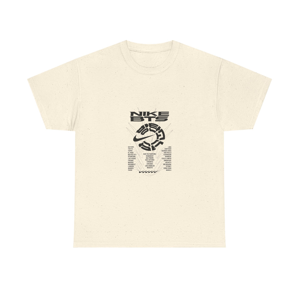 BTS World Tour City List K-pop Bangtan Boys ShirtT