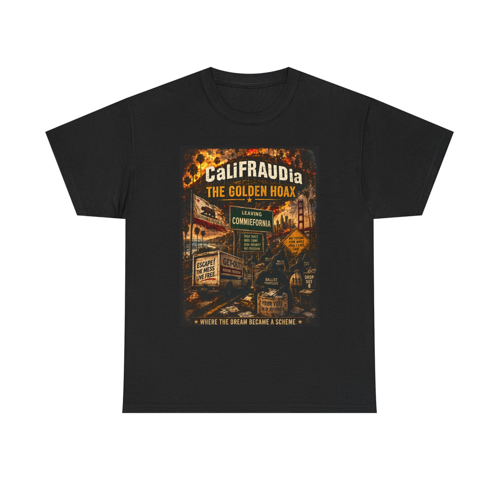 Where the Dream Became a Scheme Political Satire Shirt