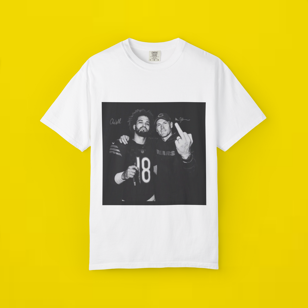 Caleb Williams Ben Johnson Flipping Off Shirt