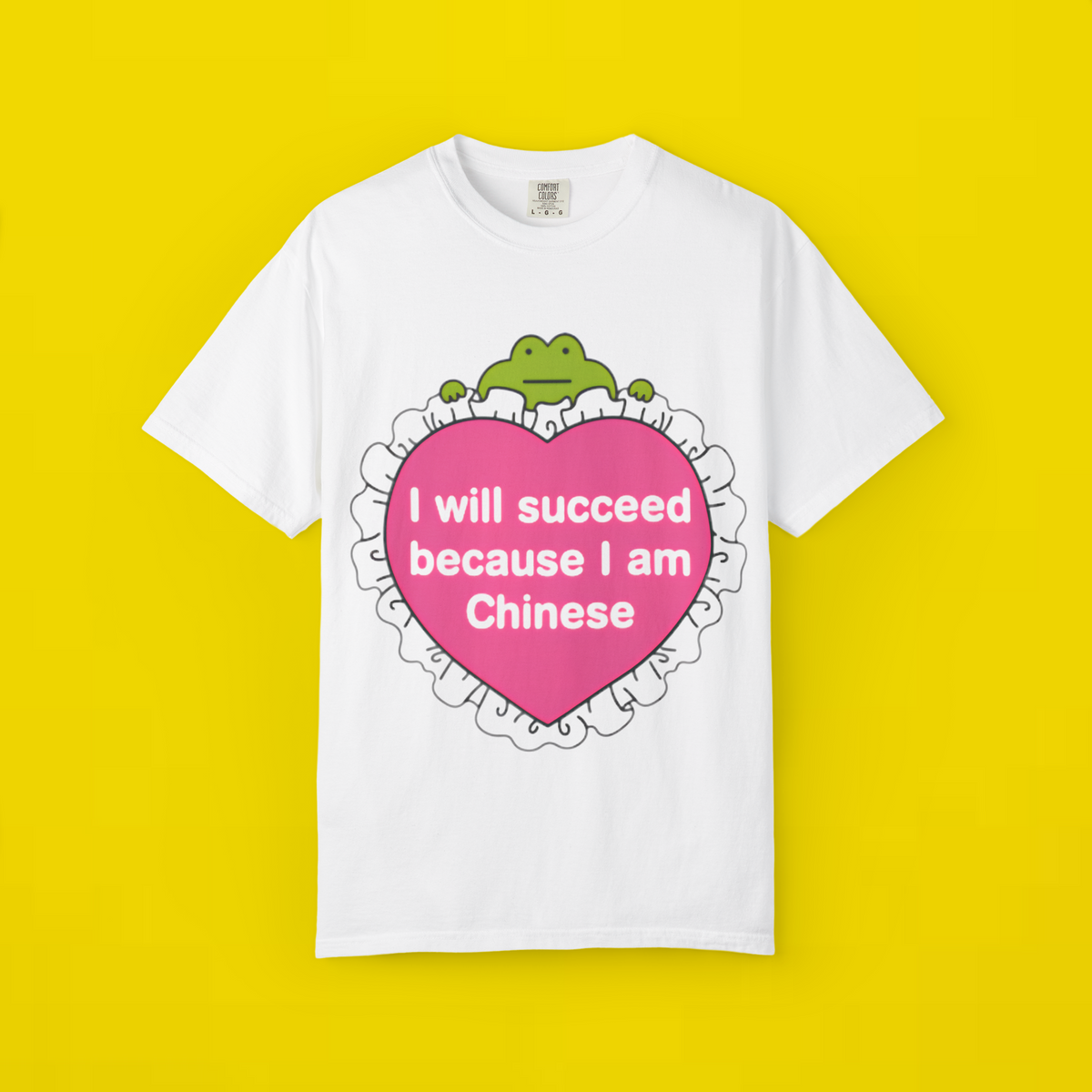 I Will Succeed Because I Am Chinese Shirt