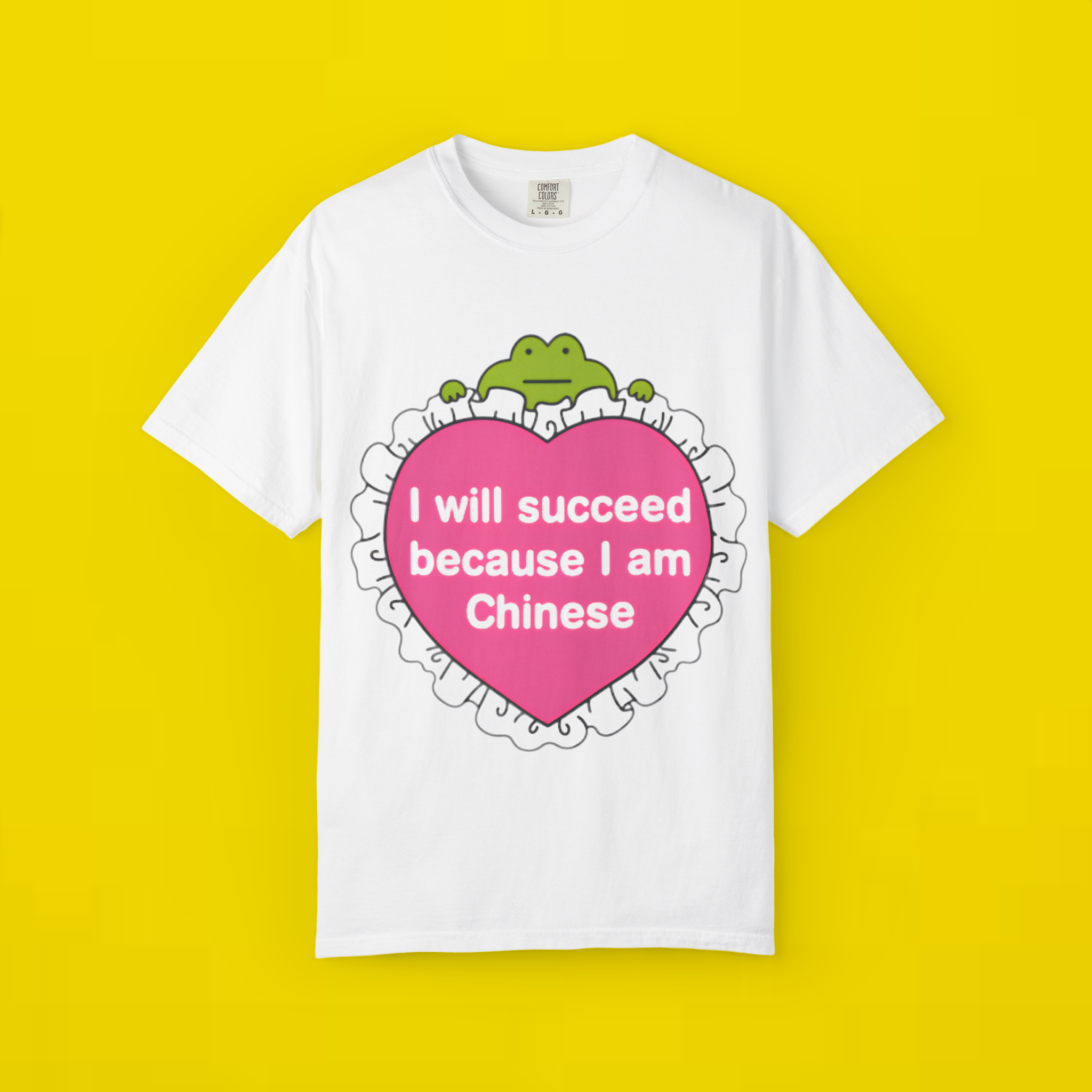 I Will Succeed Because I Am Chinese Shirt