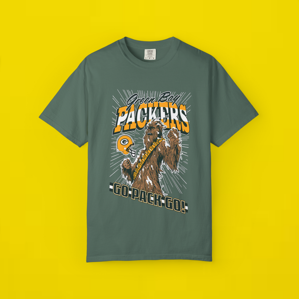 Green Bay Packers Disney x Champion Chewbacca All-Star T-Shirt 