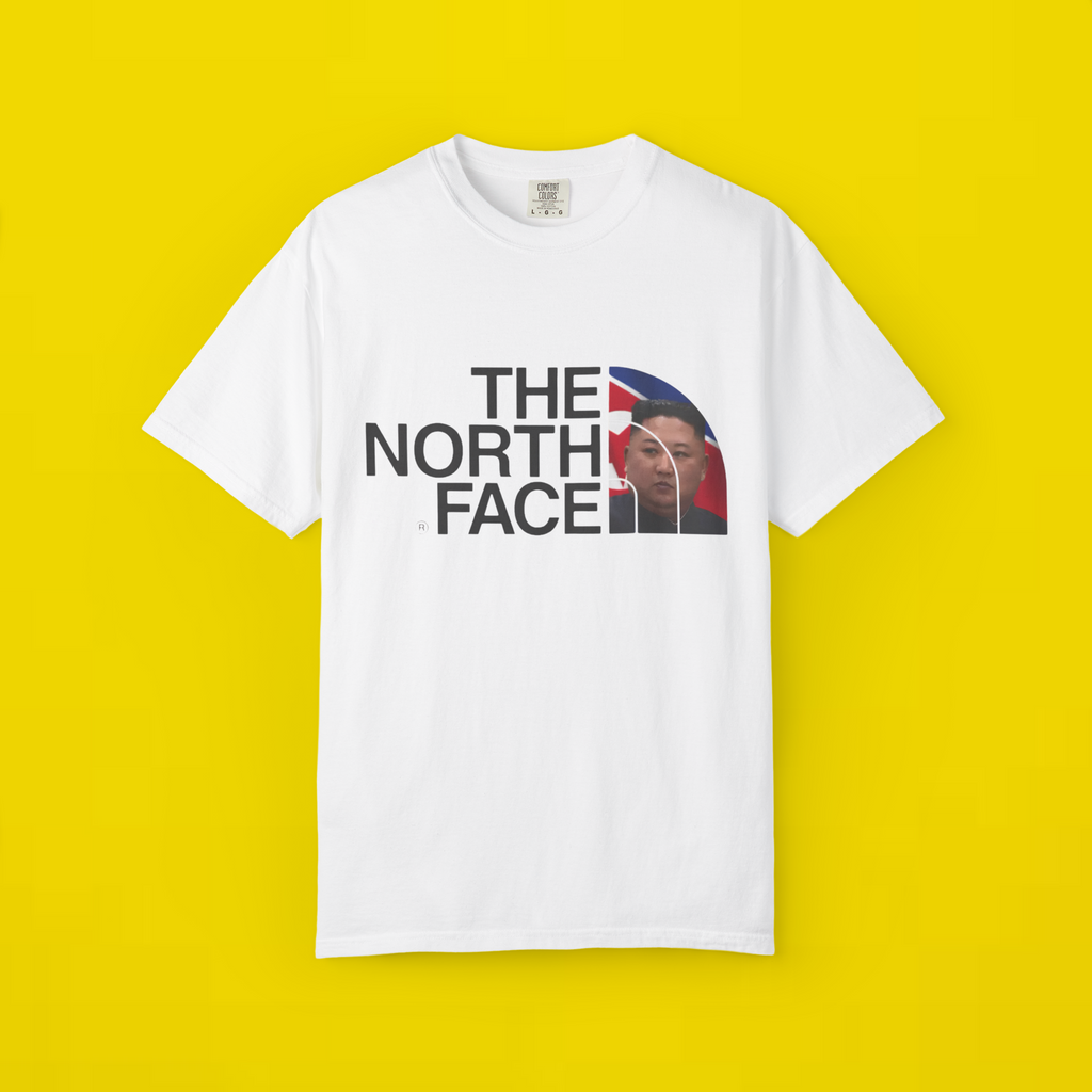 North Face Parody Kim Jong Un Tee – Funny Unisex Casual Shirt