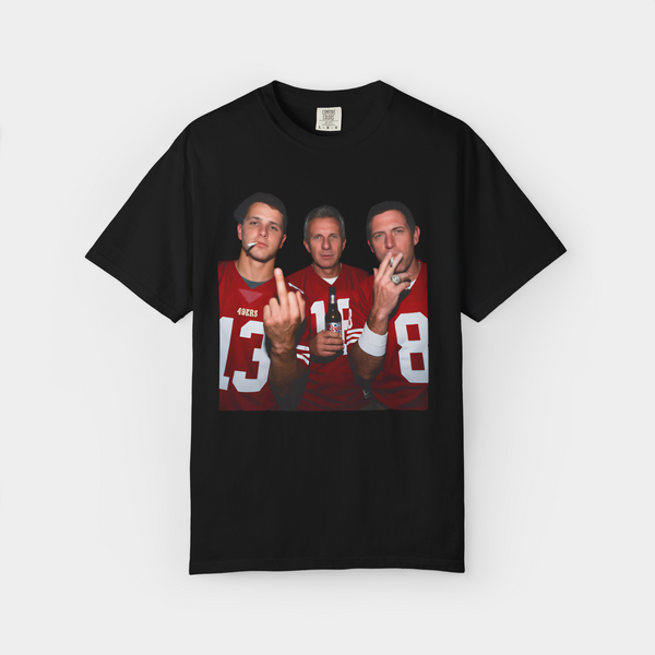 Purdy Joe Montana Steve Young Smoking Shirt