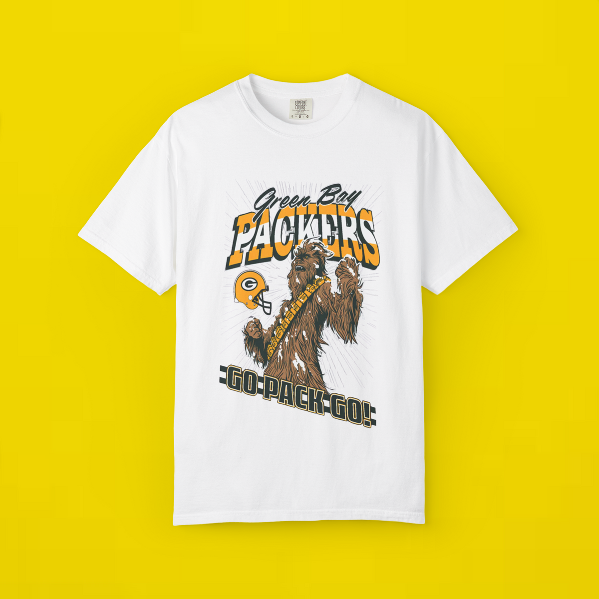 Green Bay Packers Disney x Champion Chewbacca All-Star T-Shirt 