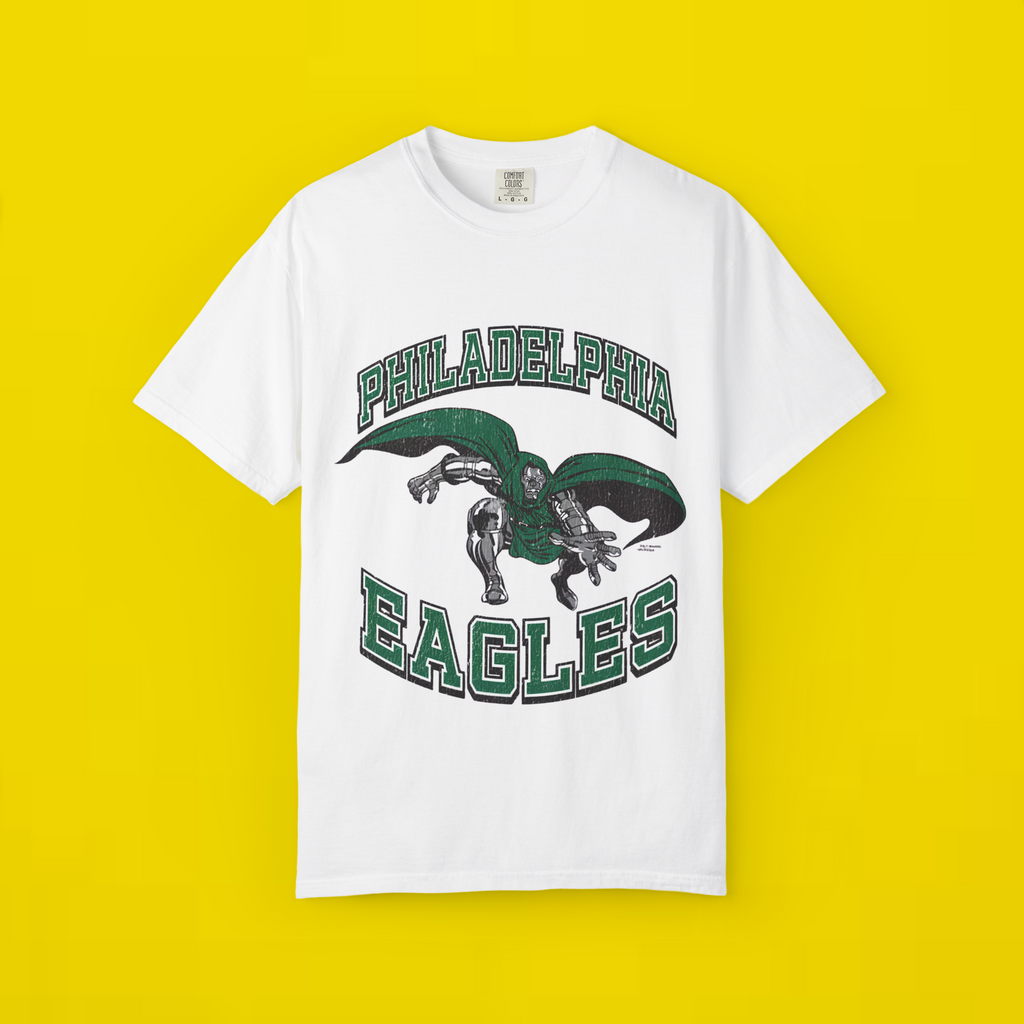 Doctor Doom – Philadelphia Eagles Pullover Sweatshirt for Adults – Disney | Champion NFL