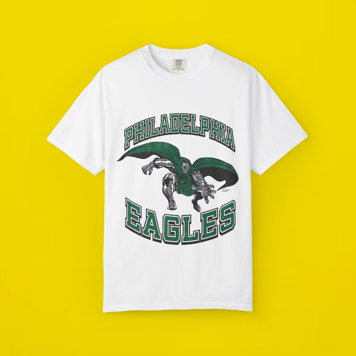 Doctor Doom – Philadelphia Eagles Pullover Sweatshirt for Adults – Disney | Champion NFL