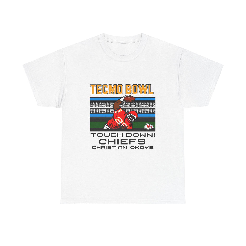 Christian Okoye Tecmo Bowl Chiefs Shirt 