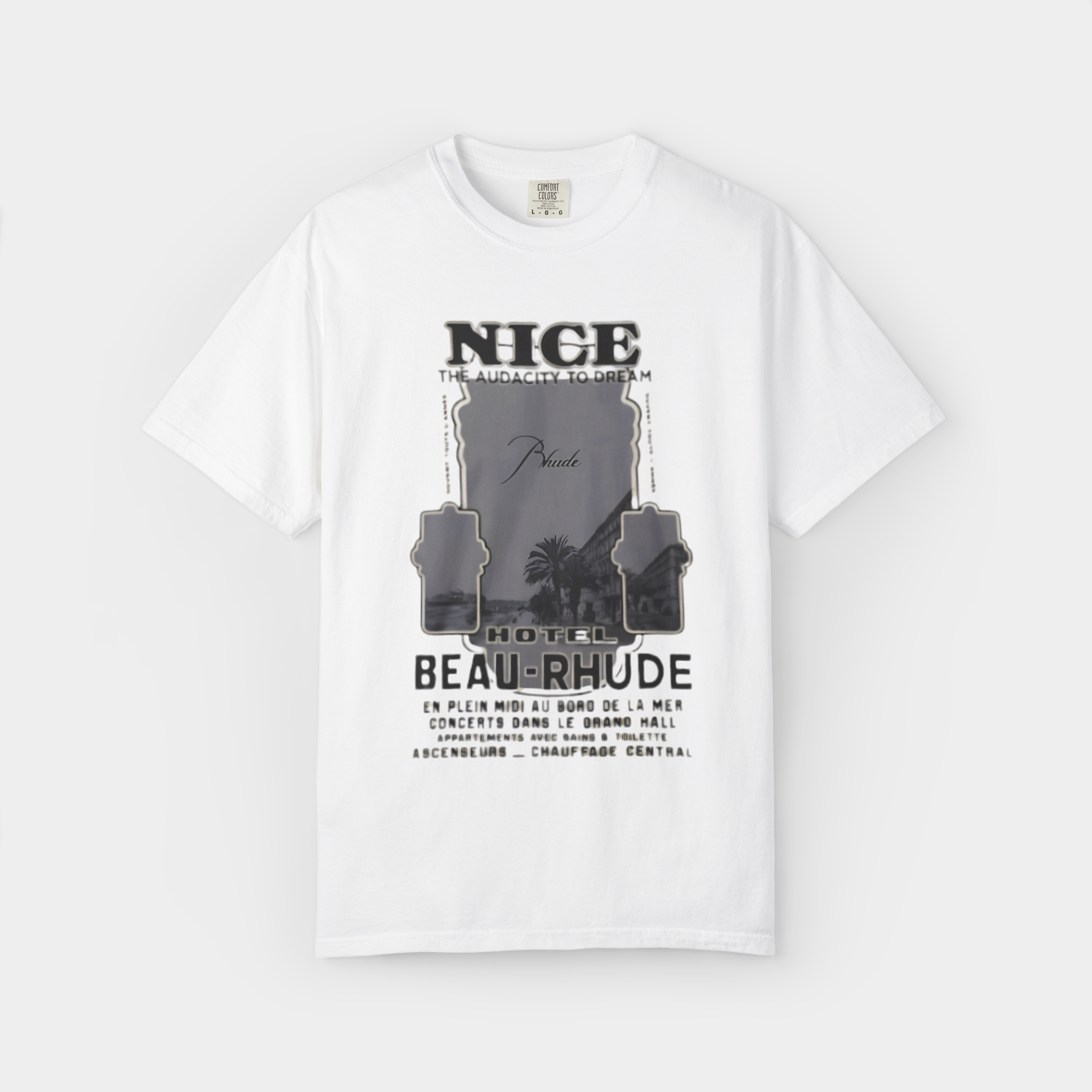 Nice The Audacity to Dream Hotel Beau-RHUDE T-Shirt