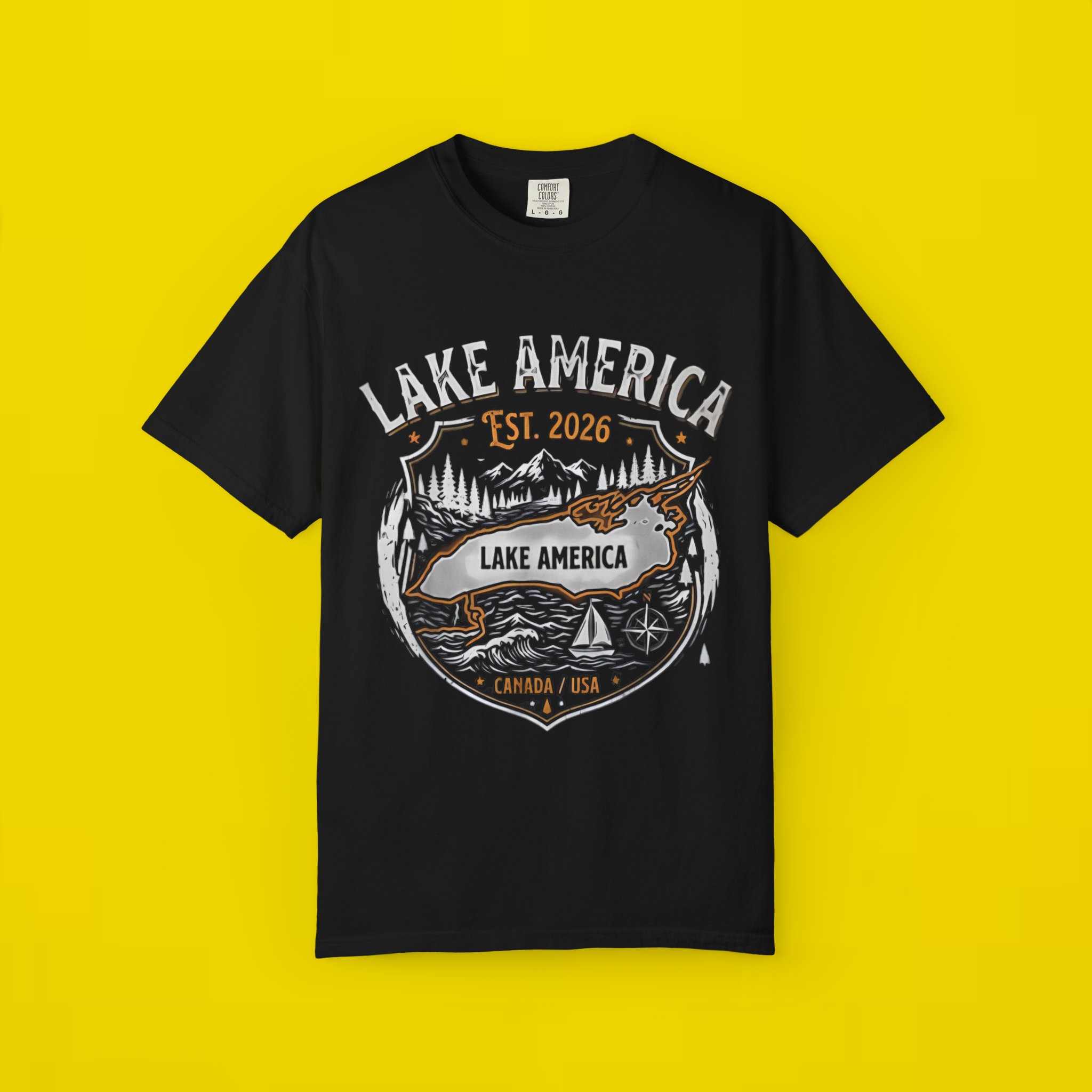 Lake America Est. 2026 Canada USA Lake Shirt