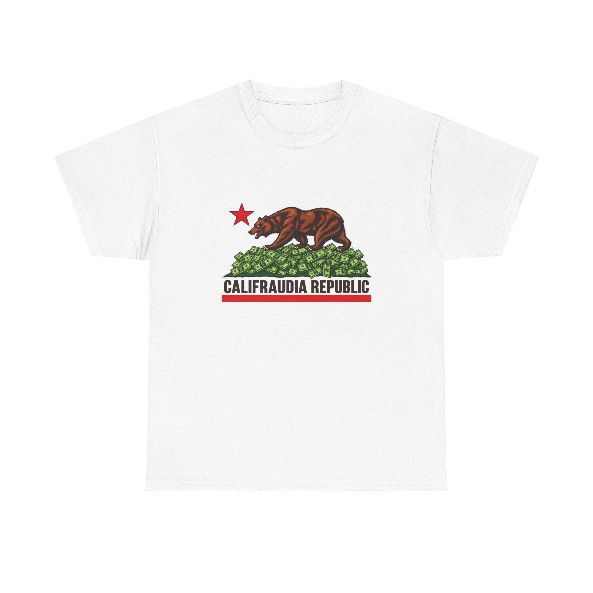 Califraudia Republic Shirt WHITE