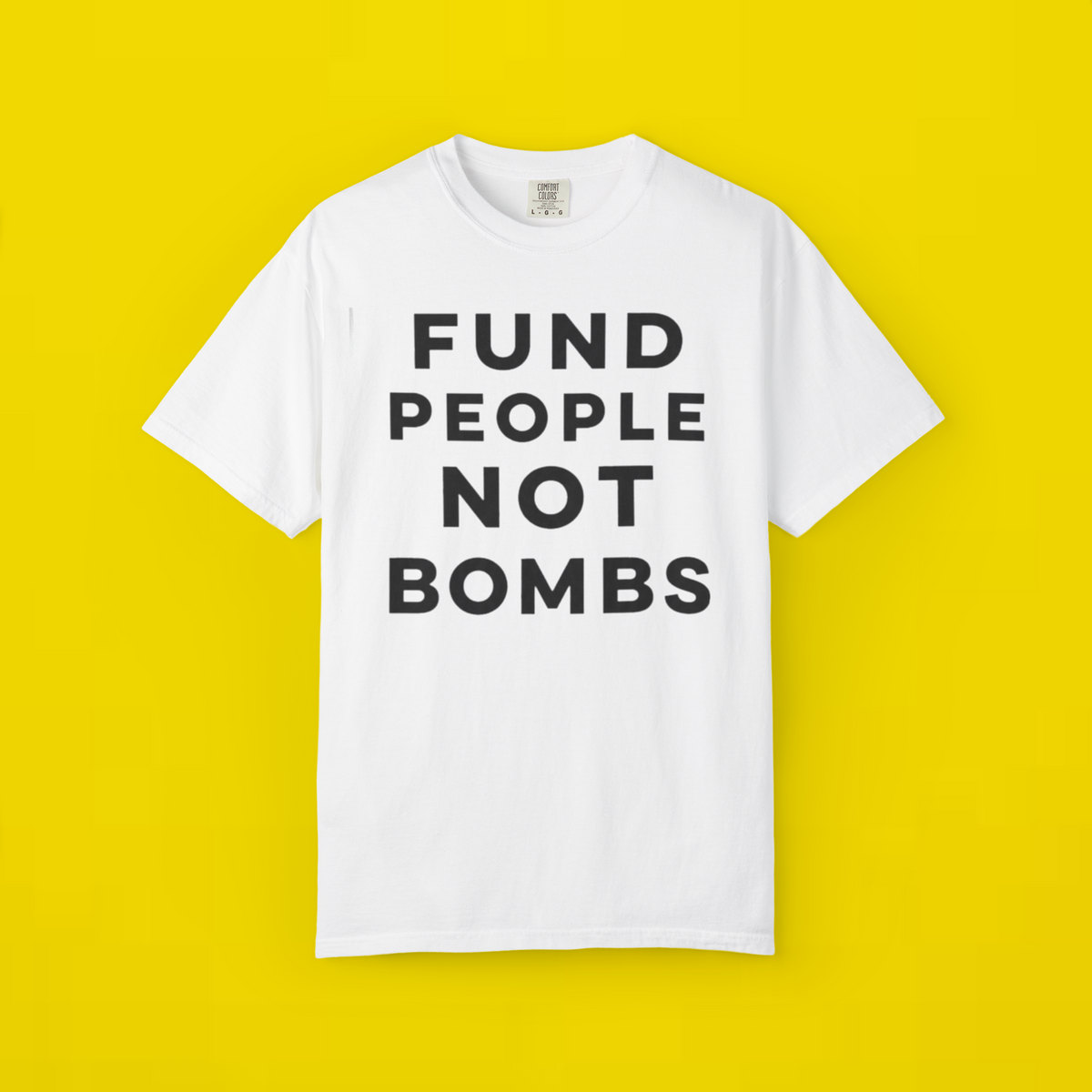 Fund People Not Bombs T-shirts