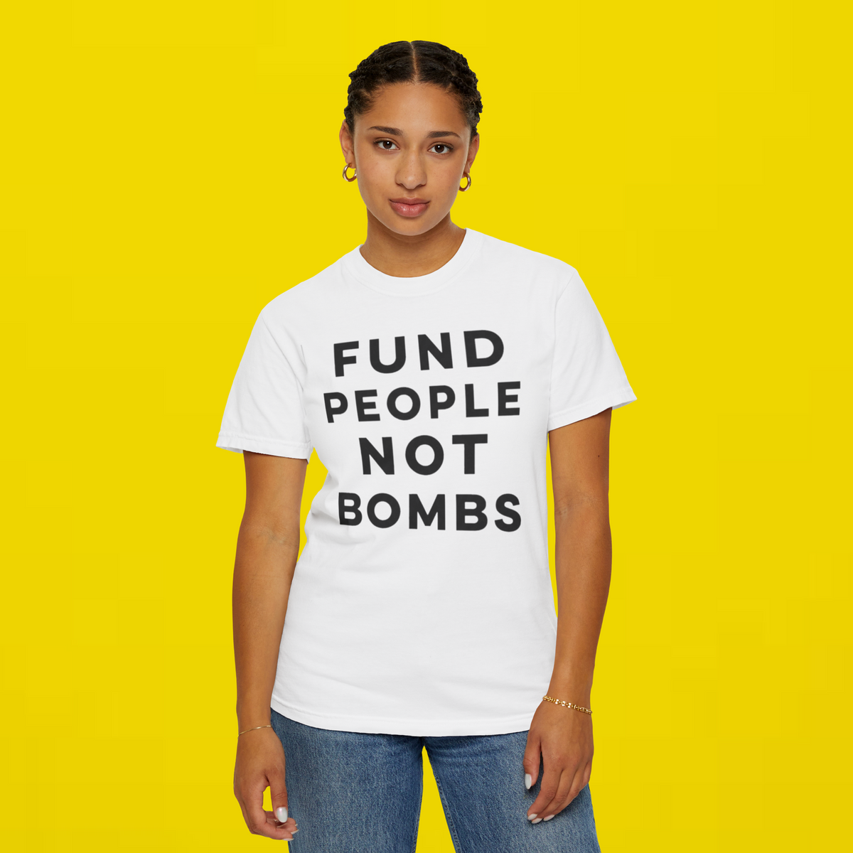 Fund People Not Bombs T-shirts