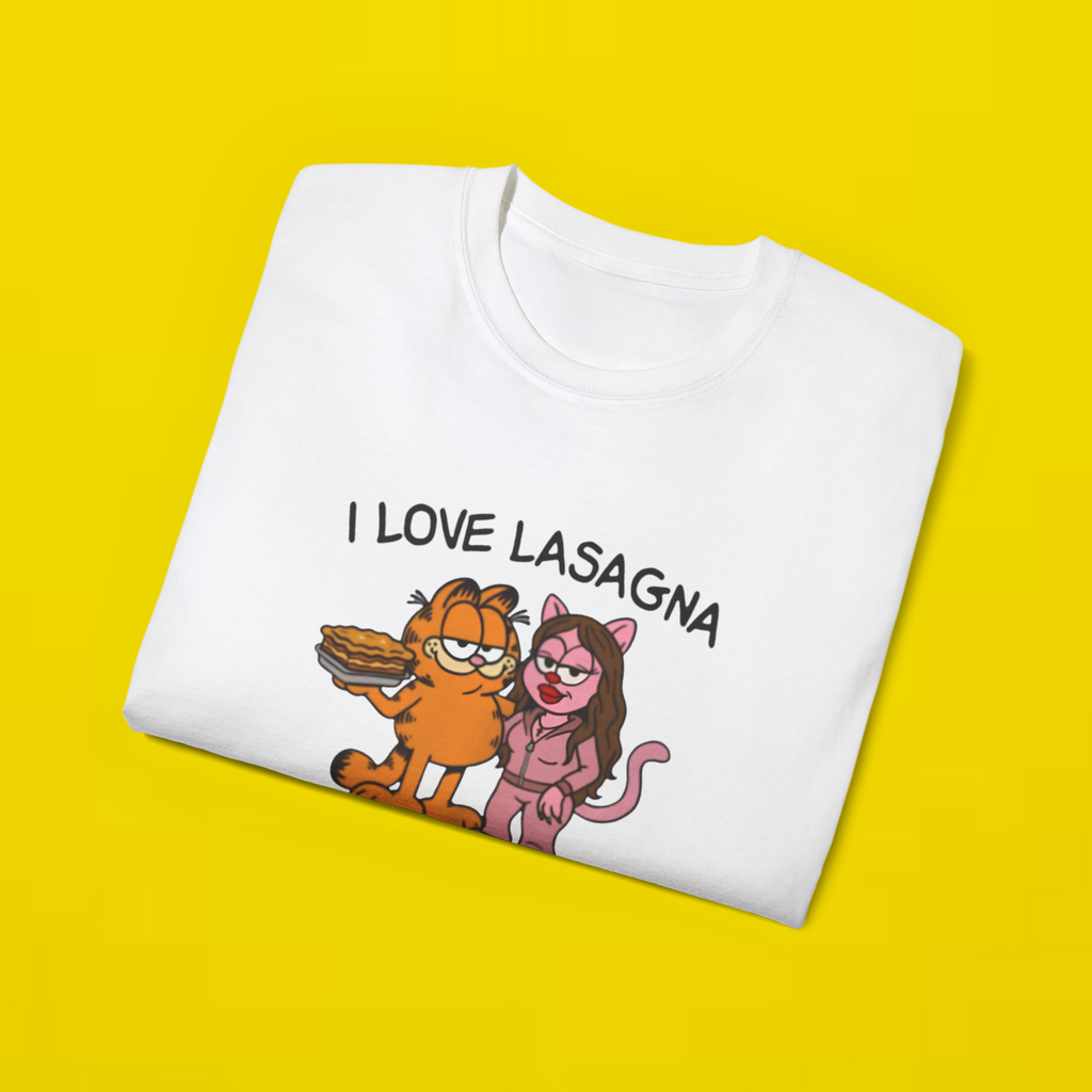 I Love Lasagna and Latinas Shirt
