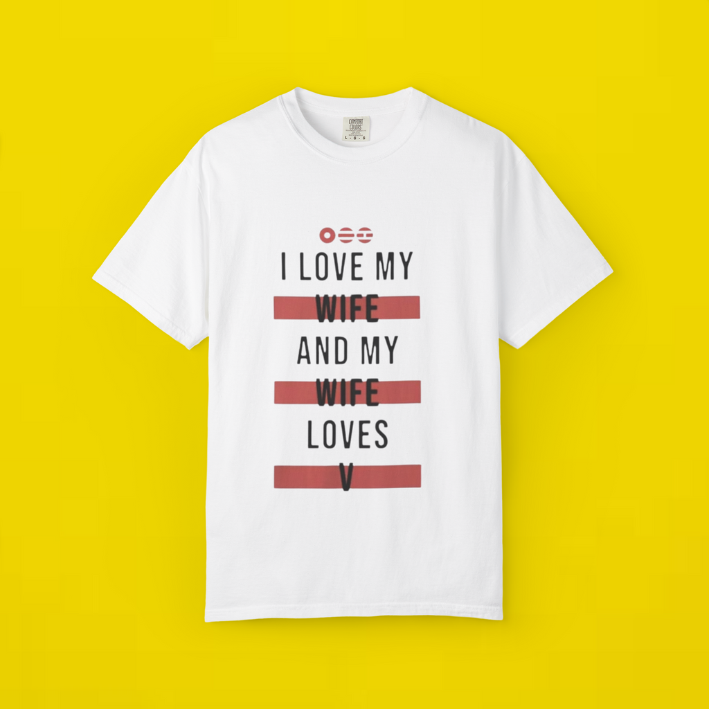 I Love My Wife and My Wife Loves V Shirt
