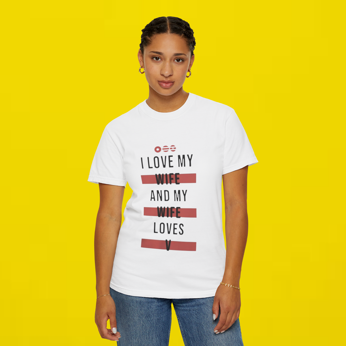 I Love My Wife and My Wife Loves V Shirt
