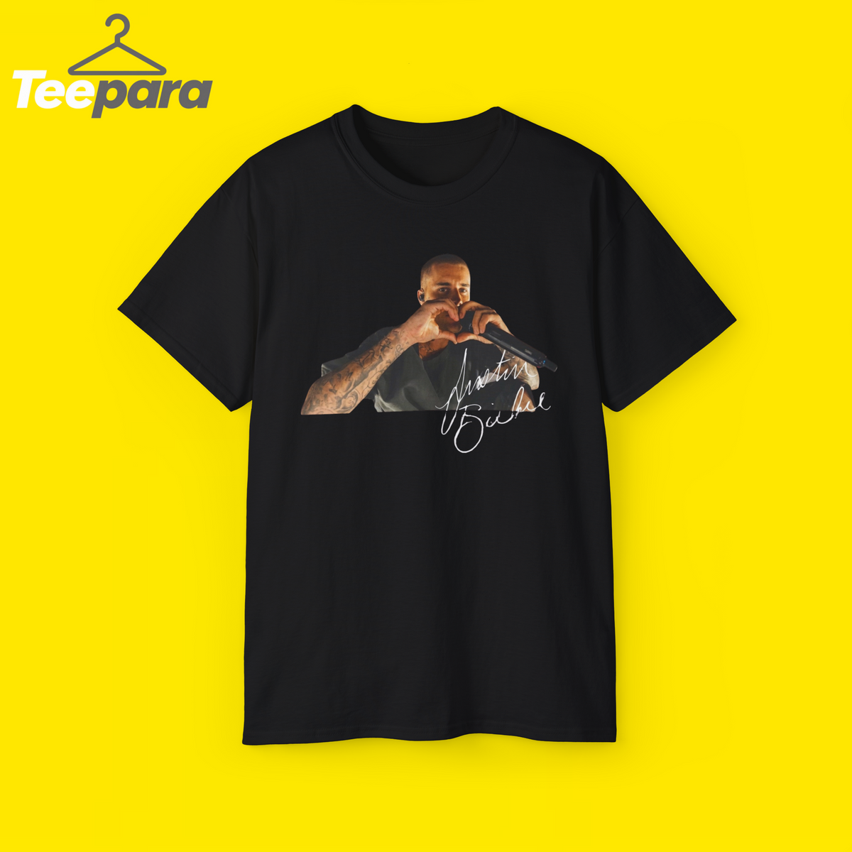 Justin Bieber Heart Sign Shirt
