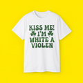KISS ME! I'M WHITE A VIOLEN SHIRT