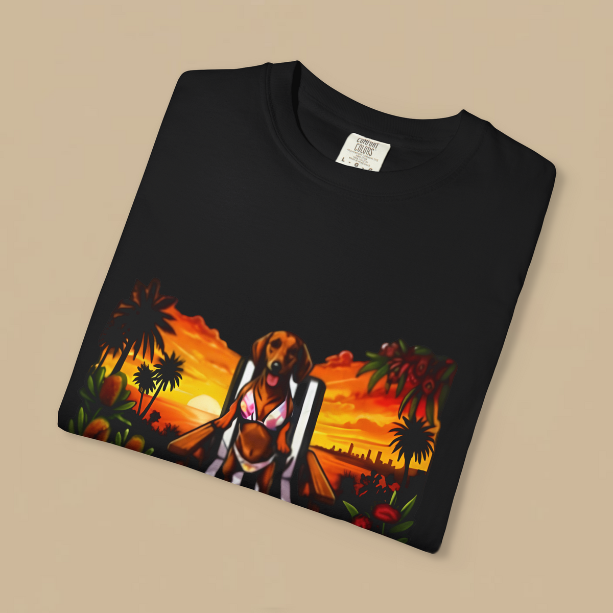 Kylie Onlypaws Tropical Vibes Dog Shirt