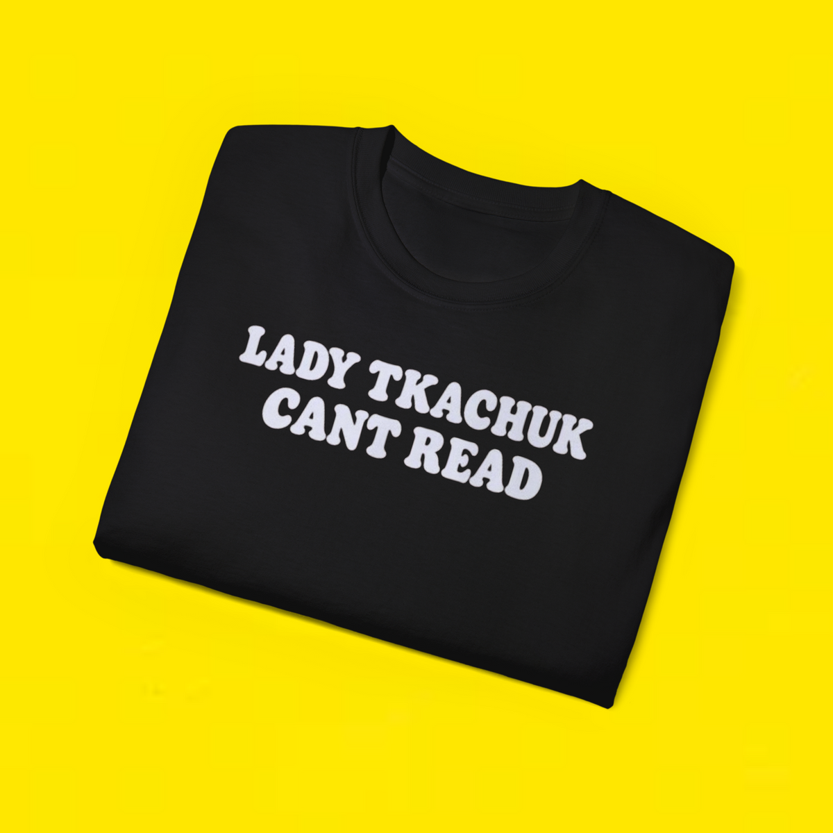 Lady Tkachur Cant Read T-Shirt
