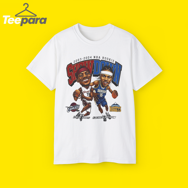 LeBron James Carmelo Anthony Rookie Showdown Shirt