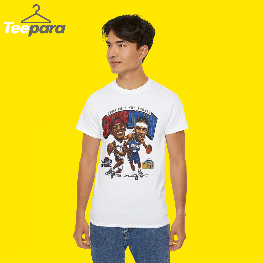 LeBron James Carmelo Anthony Rookie Showdown Shirt