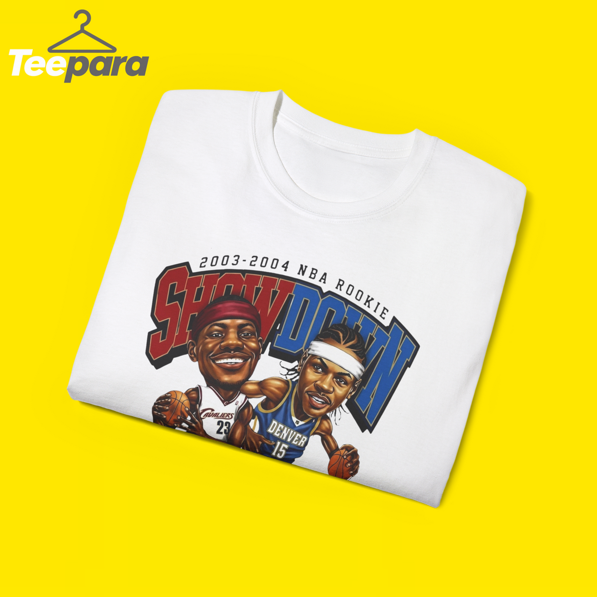 LeBron James Carmelo Anthony Rookie Showdown Shirt