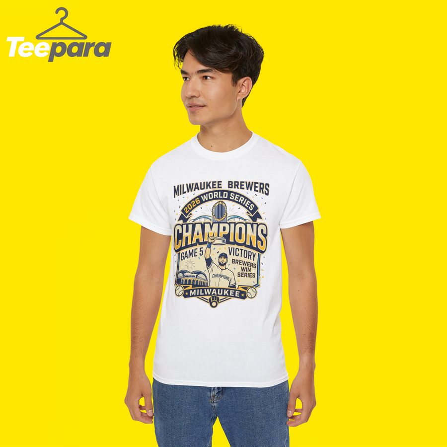 MLB Milwaukee Brewers 2026 World Series Champions Game 5 Shirt