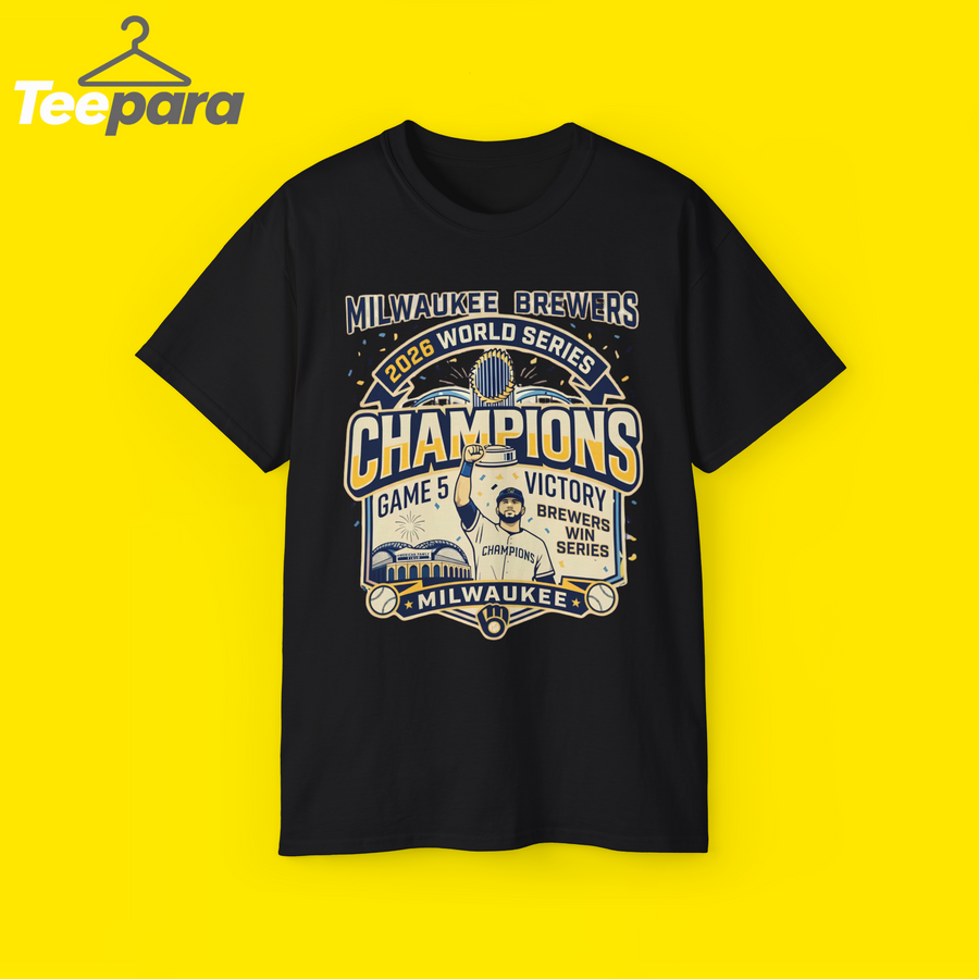 MLB Milwaukee Brewers 2026 World Series Champions Game 5 Shirt