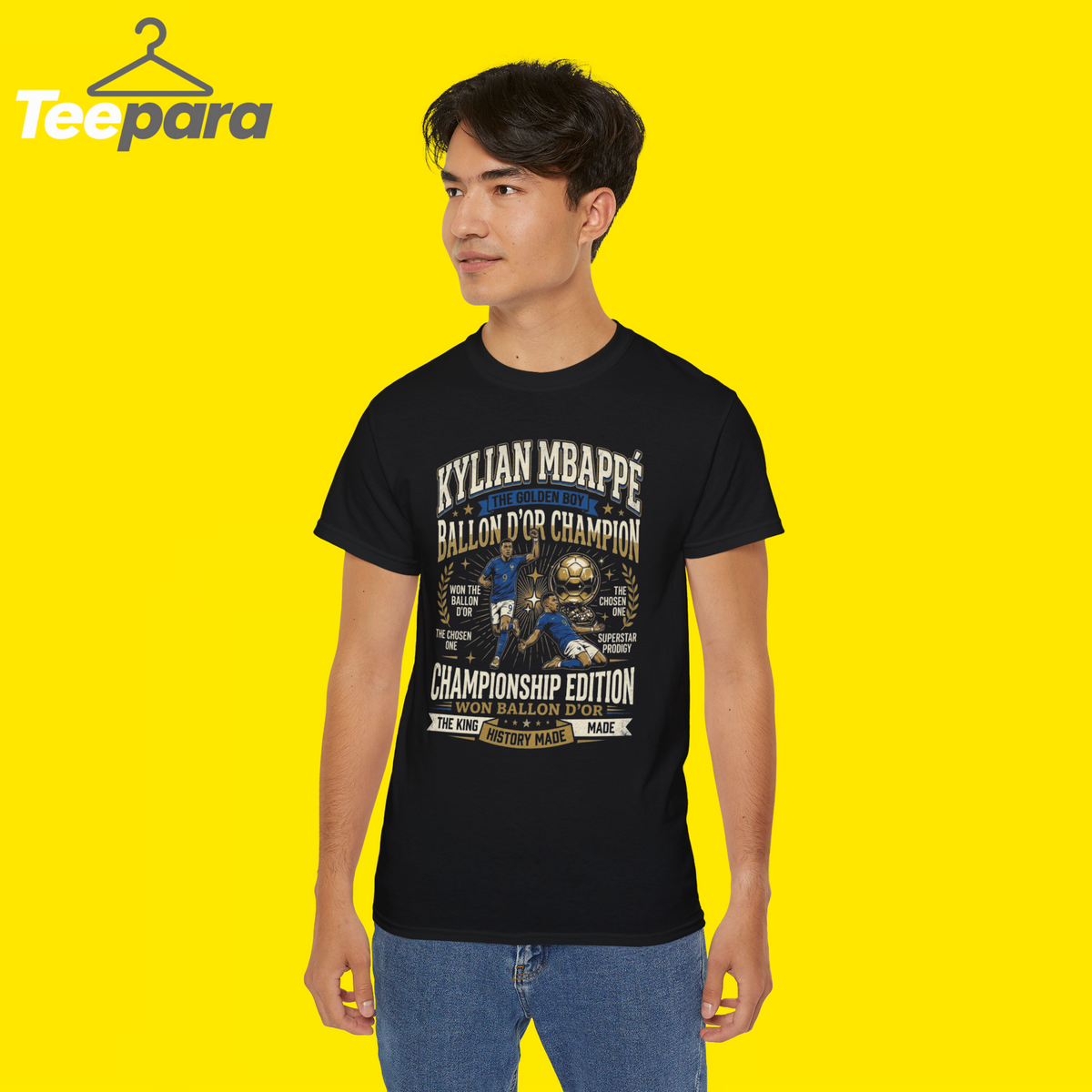 Mbappe Ballon d'Or Winner Shirt