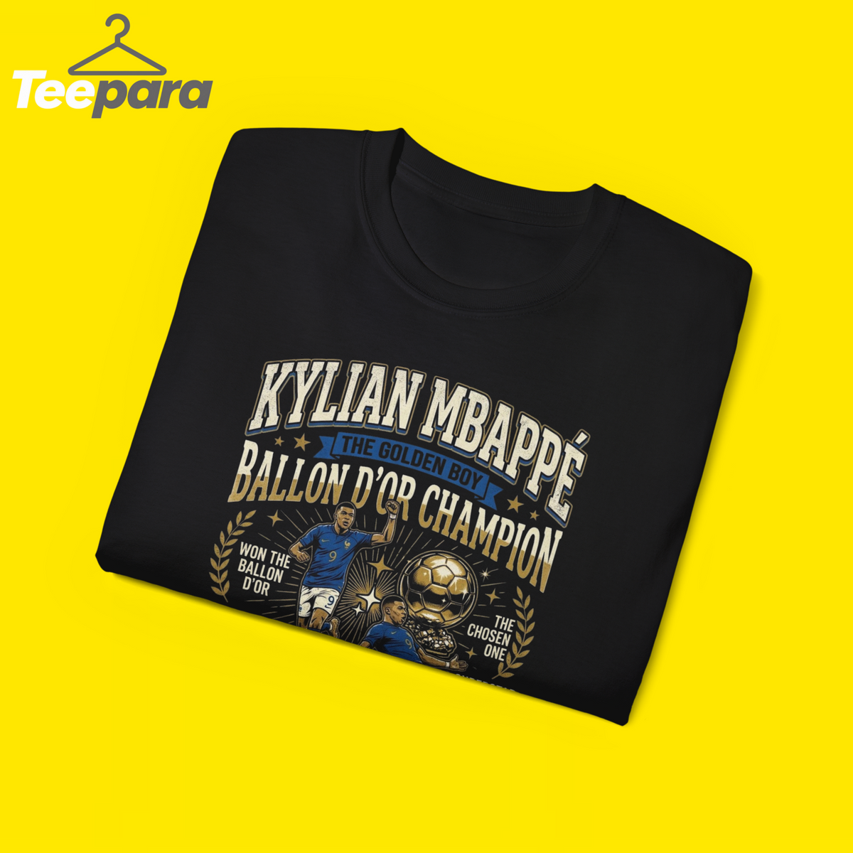 Mbappe Ballon d'Or Winner Shirt