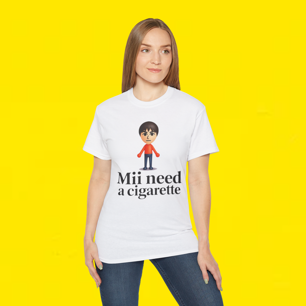 Mii Need A Cigarette T-Shirt
