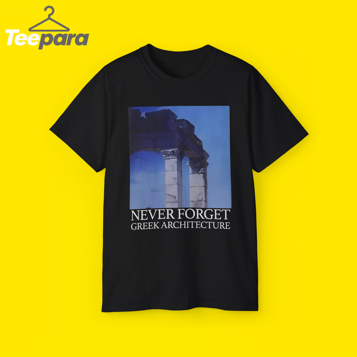 Never Forget Greek Architecture Shirt
