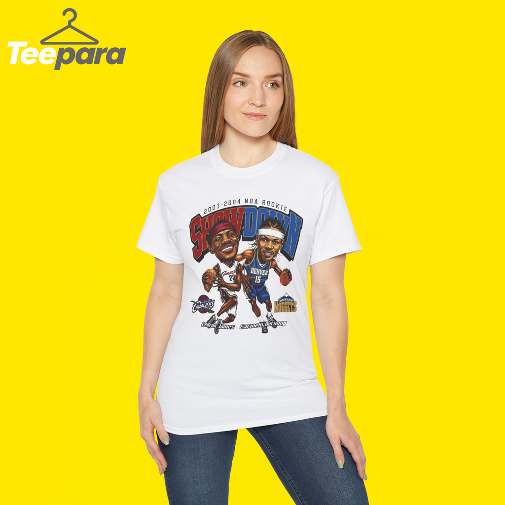 LeBron James Carmelo Anthony Rookie Showdown Shirt