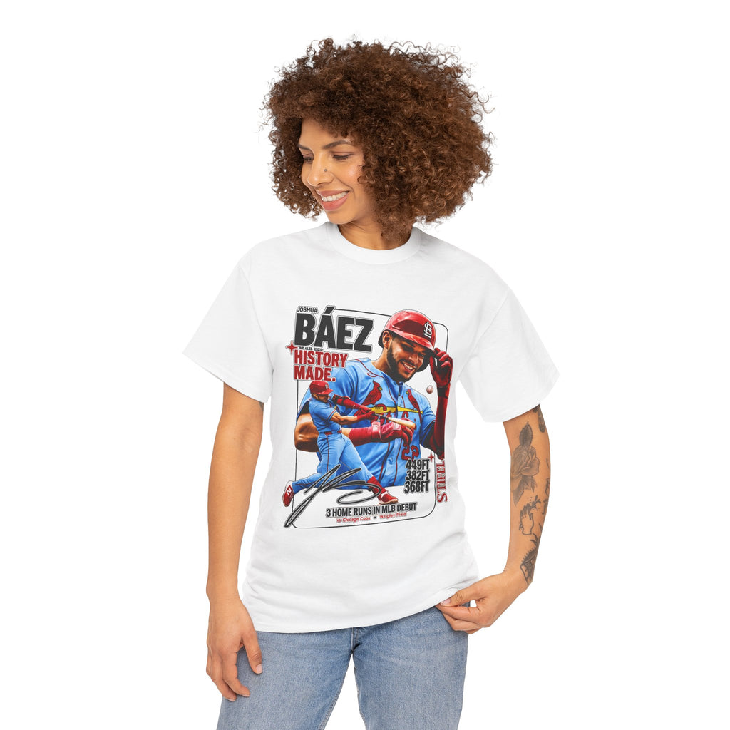 Joshua Báez History Made 449 FT 382 FT 368 FT Shirt women