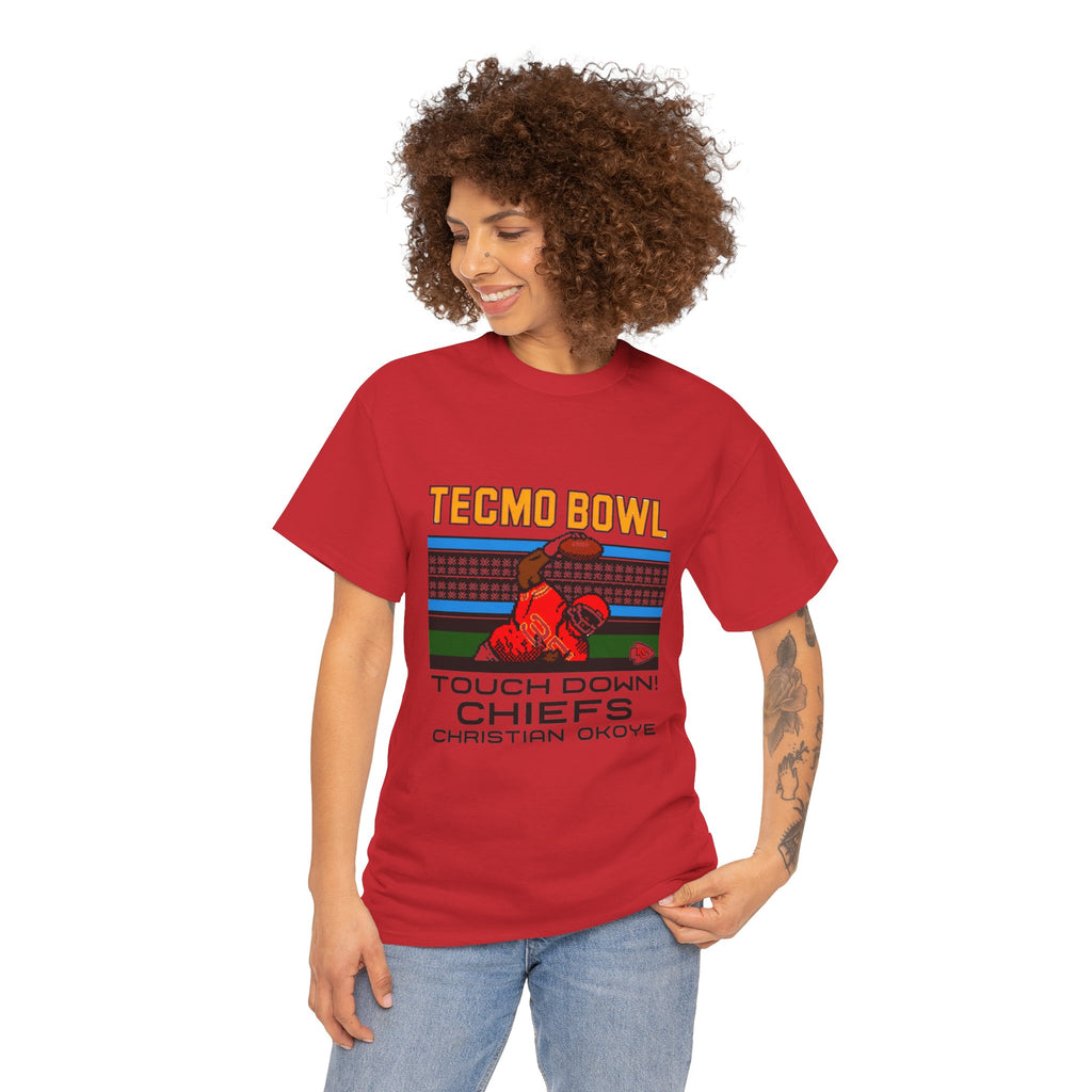 Christian Okoye Tecmo Bowl Chiefs Shirt  unisex