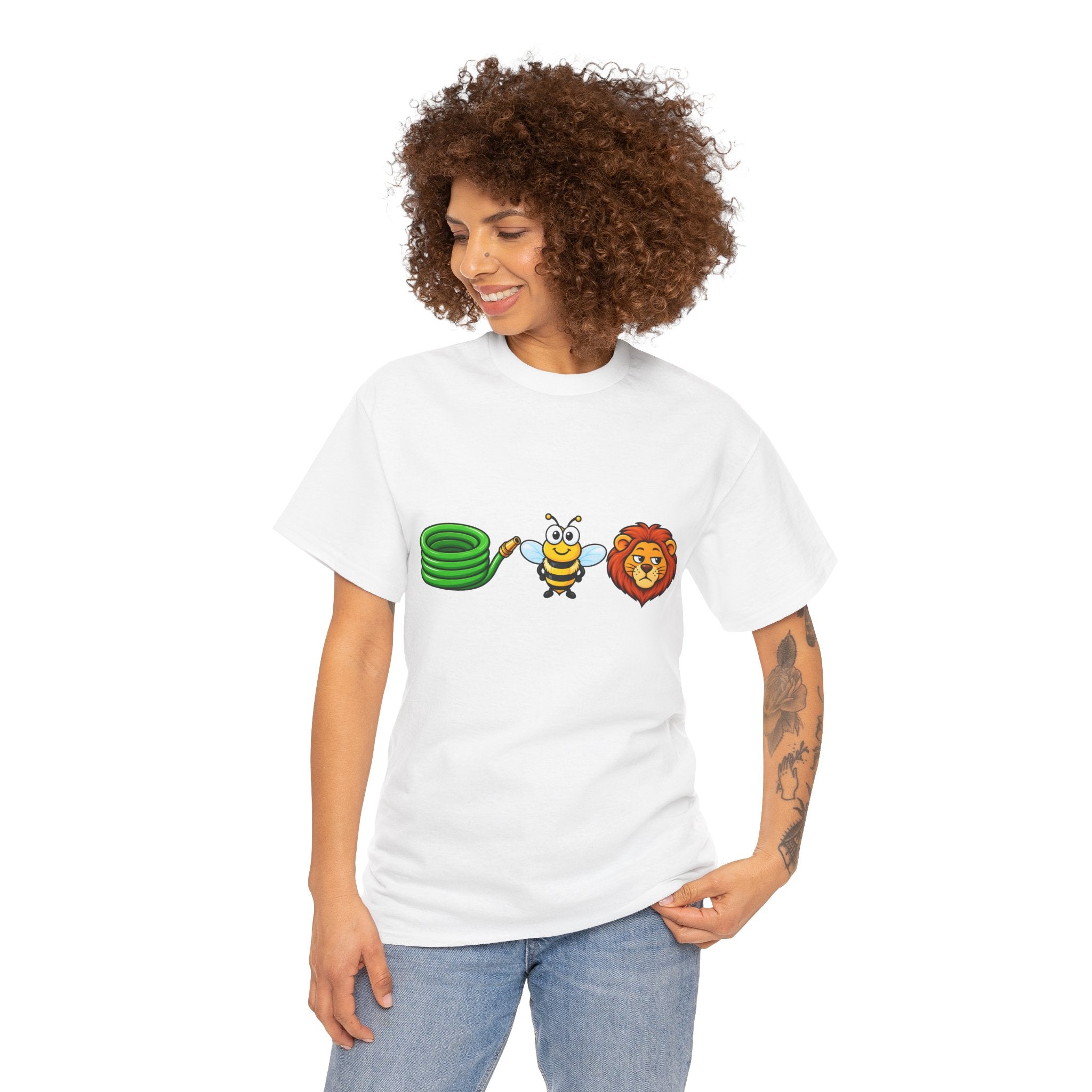 Hose Bee Lion Funny T-Shirt women