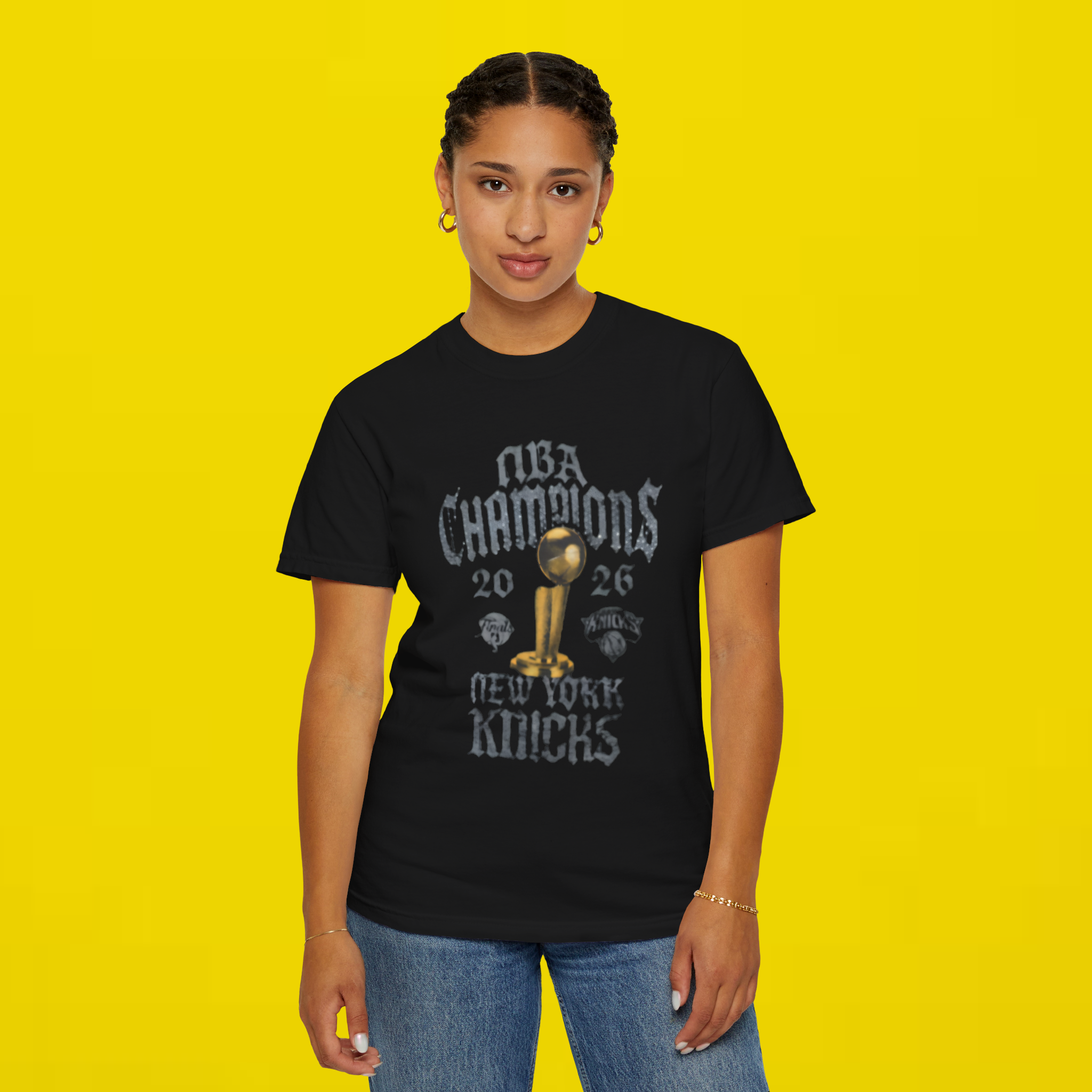 New York Knicks 2026 NBA Finals Champions Locker Room Shirt