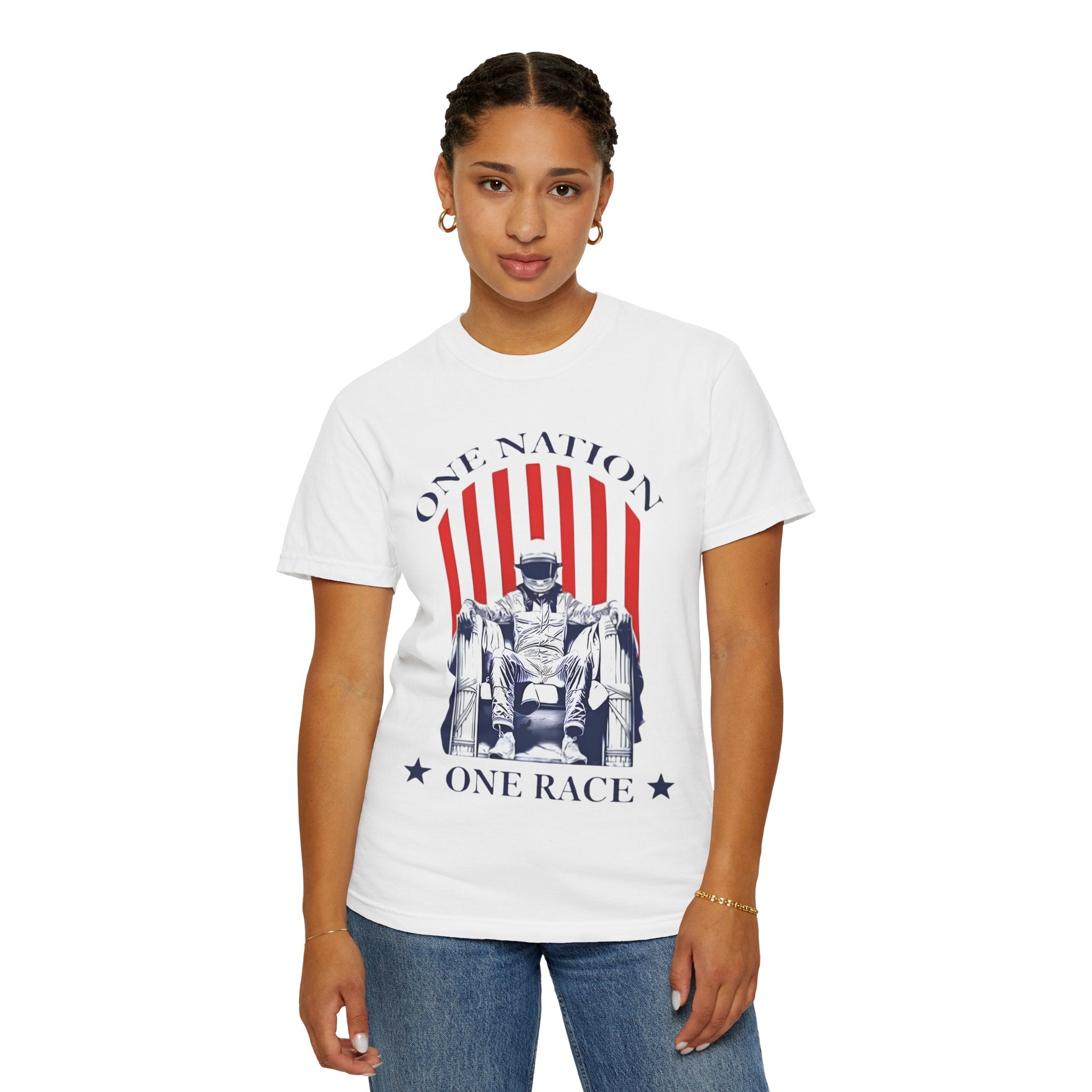One Nation One Race shirt women