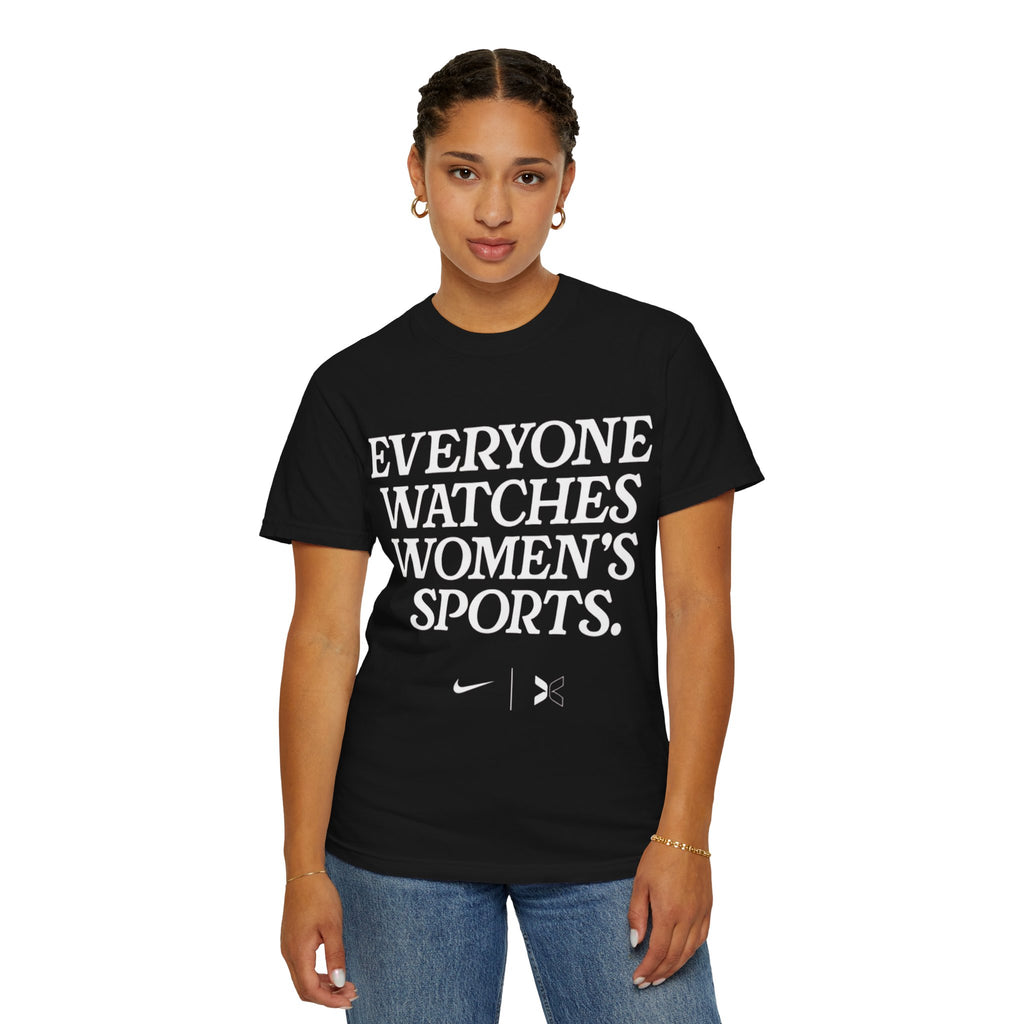 everyone watches women's sports shirt women

