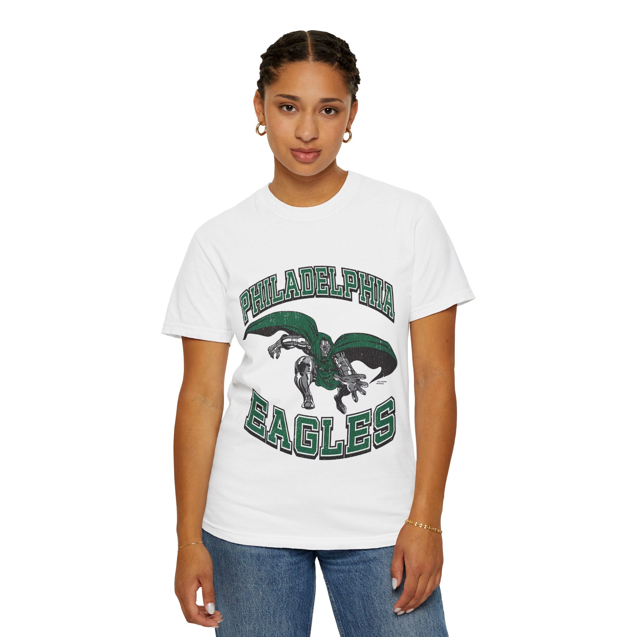 Doctor Doom – Philadelphia Eagles Pullover Sweatshirt for Adults – Disney | Champion NFL