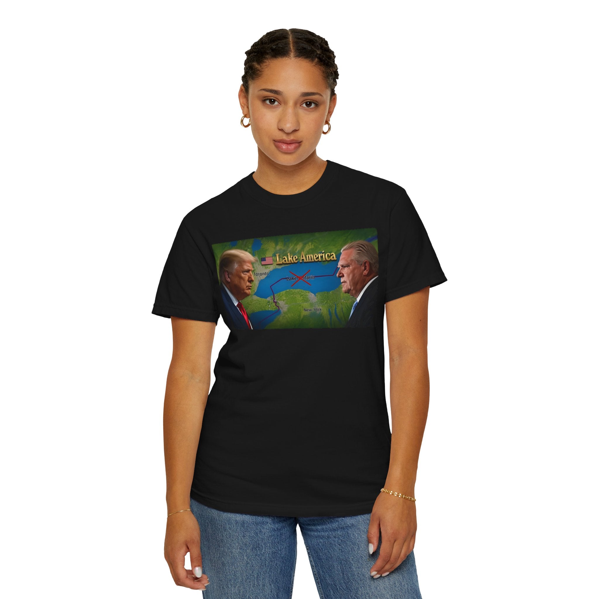Donald Trump Renaming Lake Ontario To Lake America Shirt